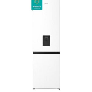 Hisense RB435N4WWE 60cm Wide, Total No Frost, Freestanding Fridge Freezer - White